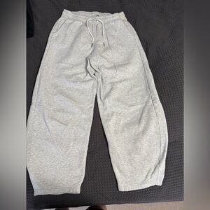 Abercrombie & Fitch Light Gray Sweats